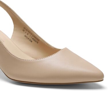 Жіночі туфлі-човники Dream Pairs Slingback на підборах, бежеві (Nude), PU-шкіра, розмір 38 EU