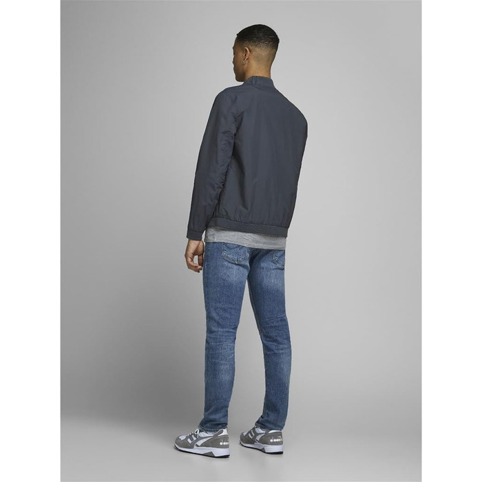 Чоловічі джинси Jack & Jones JJORIGINAL Slim Fit синього кольору (33W / 30L)