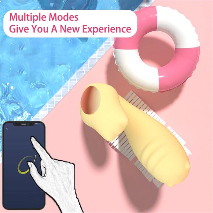 Вібратор для жінок та пар: 9 режимів, стимуляція G-точки, керування через додаток, рожевий