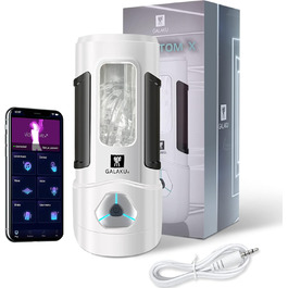 Електричний вібратор для чоловіків YcsLust з керуванням через додаток, 10 режимів вібрації та інтерактивні розваги