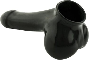 Чохол для пеніса з латексу M - 13 см, чорний, виготовлено в Німеччині