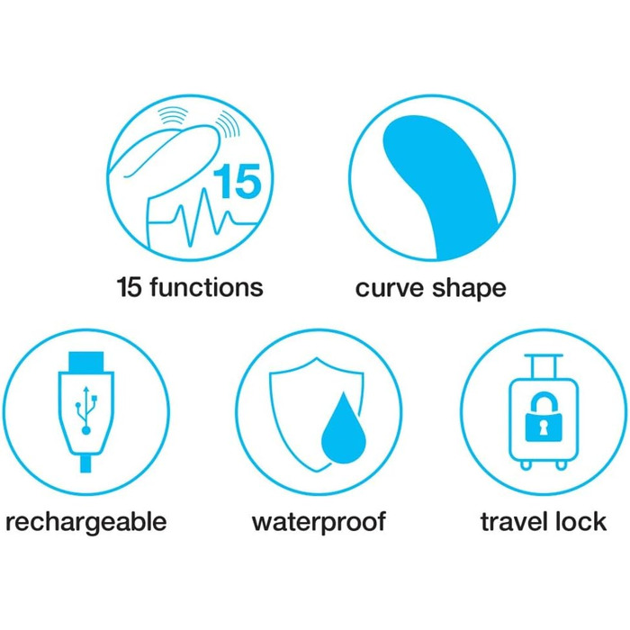 Вібратор для інтимної гігієни Happy Rabbit Curve, рожевий, акумуляторний