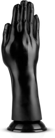 Анальний секс-іграшка BUTTR Double Trouble Fisting Dildo, Чорний, XXL, для досвідчених користувачів