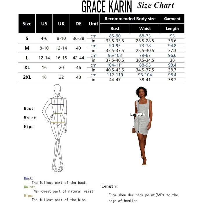 Сукня Grace Karin з паєтками, міні, без рукавів, для вечірки/коктейлю, XXL, золотий шампань