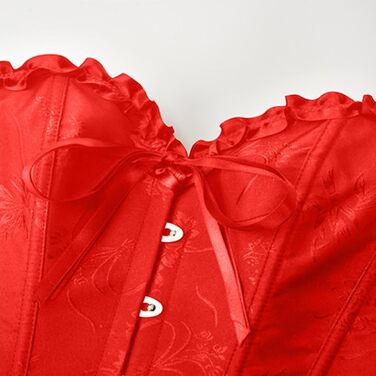 Корсаж дамський, мереживний, вінтажний готичний корсет, стимпанк чорний, великі розміри, шнурівка, корсет для повних грудей, червоний, бурлеск