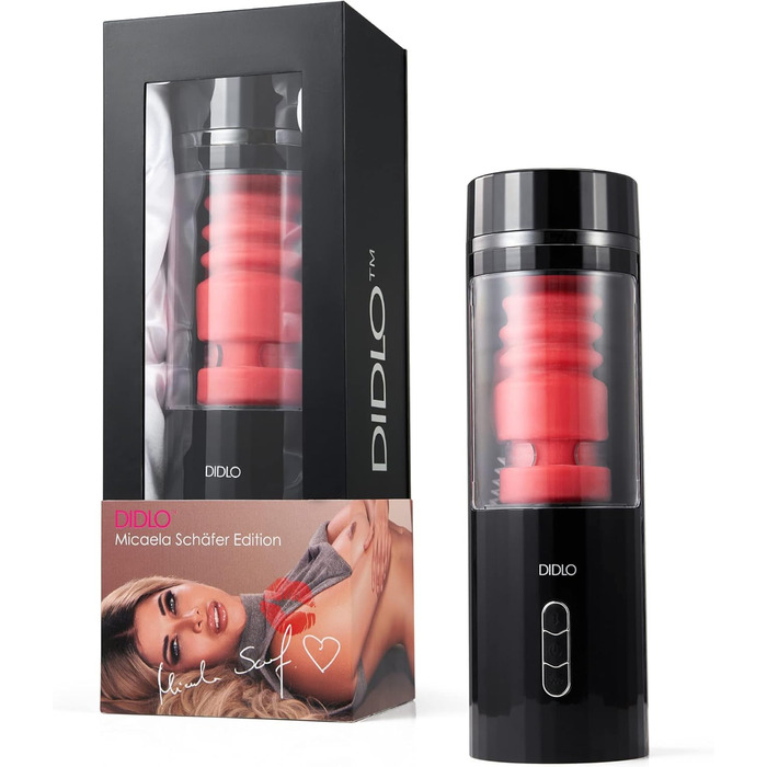 Електричний мастурбатор для чоловіків DIDLO Rotor-MM15 Special Edition від MICAELA SCHÄFER, USB-зарядка, 30 см, ротаційний вібратор