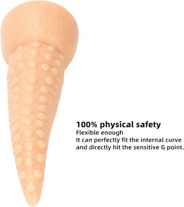 Анальний дилататор YXBLV 35.5 см, XXL, гнучкий, з присоскою, для жінок та чоловіків