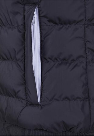Чоловічий жилет з капюшоном Urban Classics Small Bubble чорного кольору, Streetwear Basics, розмір L