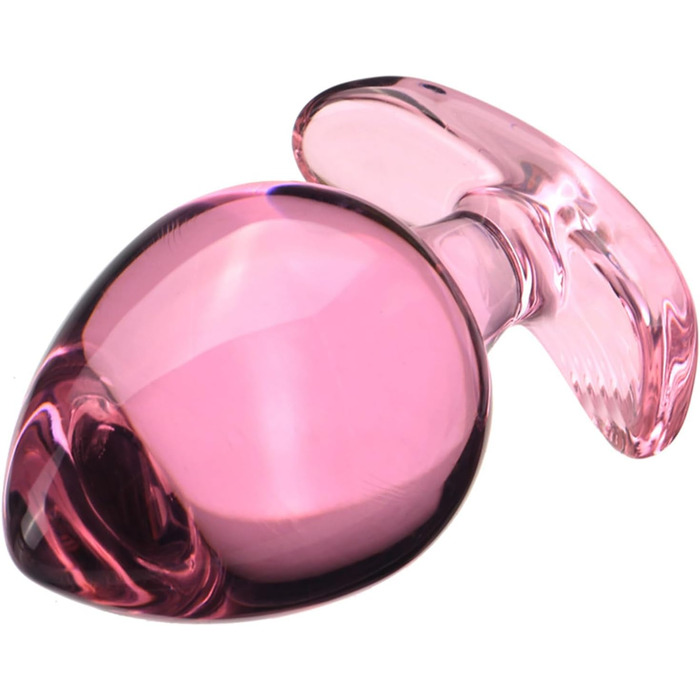 Анальний вібратор з кристалічними кульками - G-Spot стимулятор для жінок та чоловіків