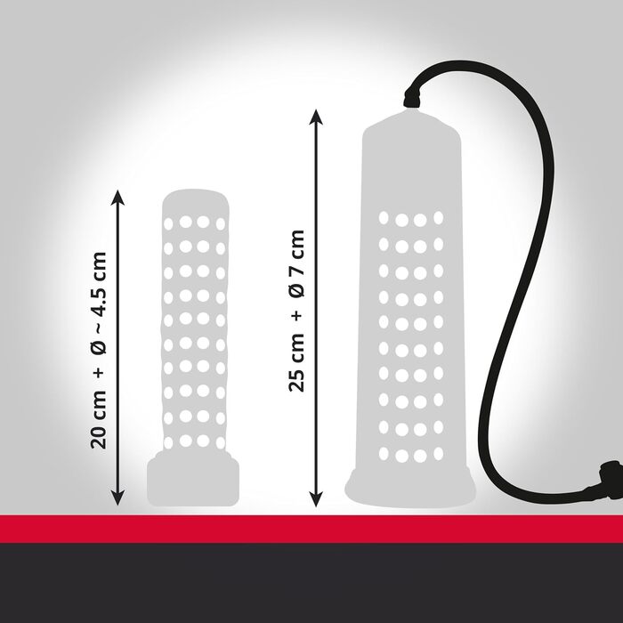 You2Toys Mister Boner - вібруючий насос для потенції, вакуумна помпа з висувним вібро-яйцем та силіконовою манжетою, чорний/прозорий (24 см)