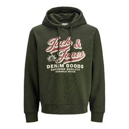 Чоловічий худі з капюшоном Jack & Jones з логотипом, розмір L