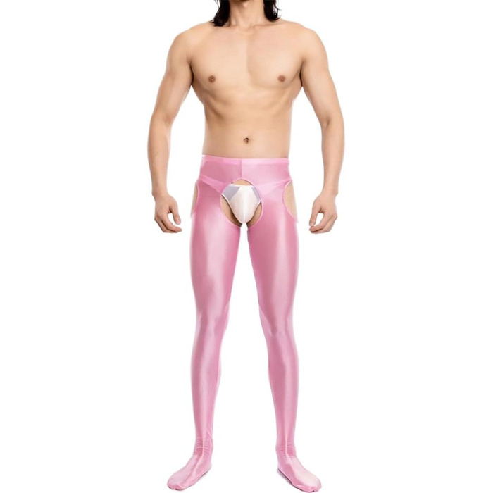 Шорти-лосини чоловічі YUDATPG, спортивні, висока талія, зелені (S, рожевий)