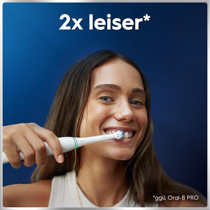 Електрична зубна щітка Oral-B iO Series 6 Grey Opal, 5 режимів чищення, набір з 3 насадок для делікатного очищення та дорожнім футляром