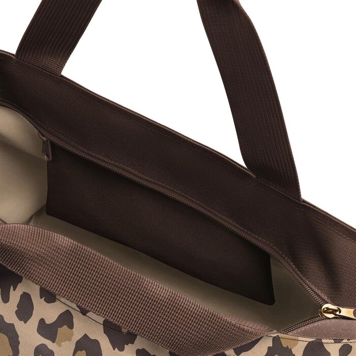 Сумка-шопер reisenthel Shopper M Leo Macchiato — містка жіноча сумка з водовідштовхуючого матеріалу
