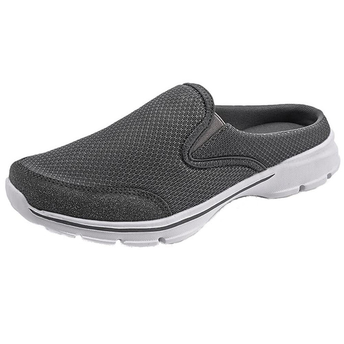 Кломпи Sisttke для жінок та чоловіків, літні домашні капці-сабо Slip-On, сірі (розмір 45 EU)