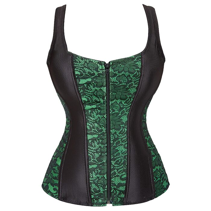 Корсет-корсет для карнавалу, корсаж, жіноча клубна одежда, корсажі, корсажі для жінок, спідня білизна для тонкої талії, 3-зелений, L