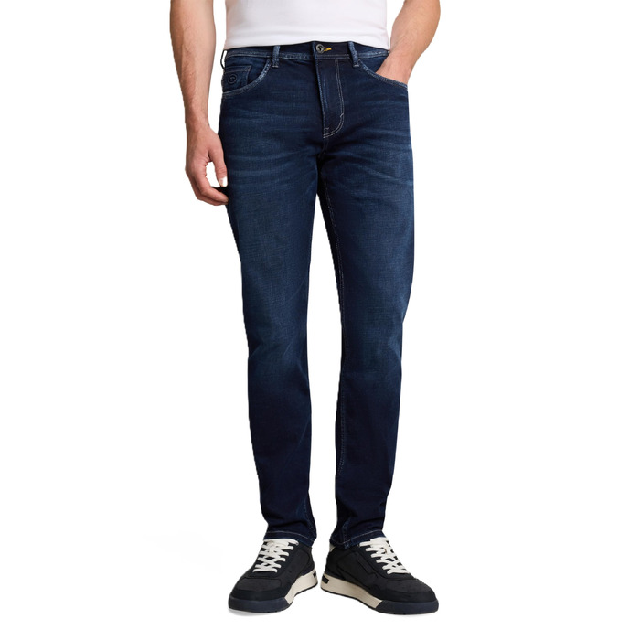 Чоловічі джинси Tom Tailor TTJOSH Regular Slim темно-синього кольору (31W / 34L)