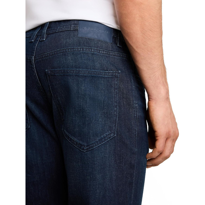Чоловічі джинси Tom Tailor TTMARVIN Straight з ефектом Stretch, колір Rinsed Blue Denim (40W / 36L)