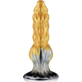 SXOVO Monster Dildo 22см з рідкого силікону - анальний та вагінальний секс-іграшка для масажу простати