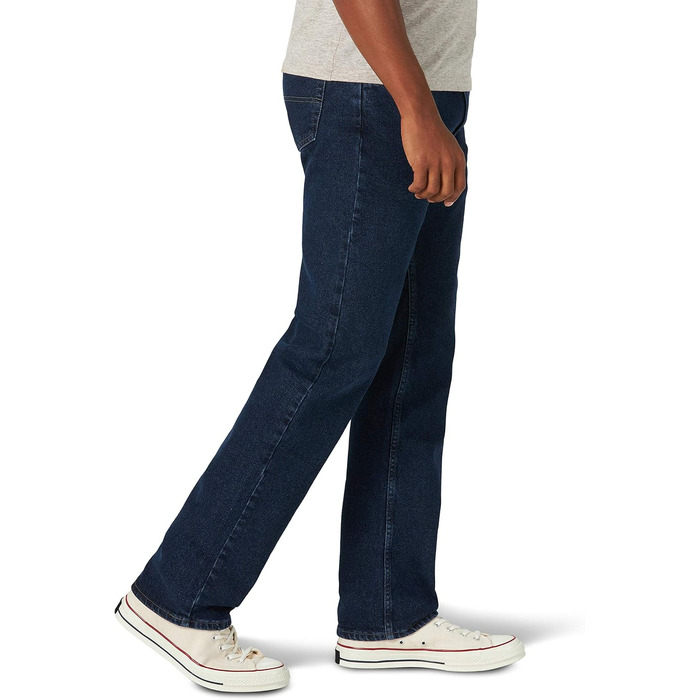 Чоловічі джинси Wrangler Authentics Classic Straight Fit, еластичні, 5 кишень, колір Midnight Flex (35W / 34L)