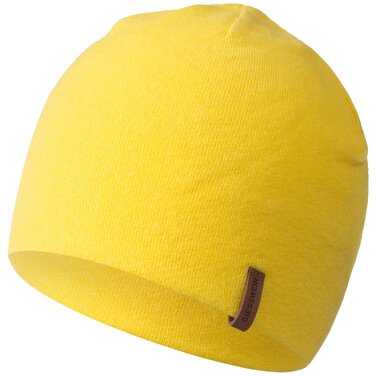Спортивна шапка з мериносової вовни Giesswein Merino Cap Gehrenspitze, унісекс, жовта (один розмір)