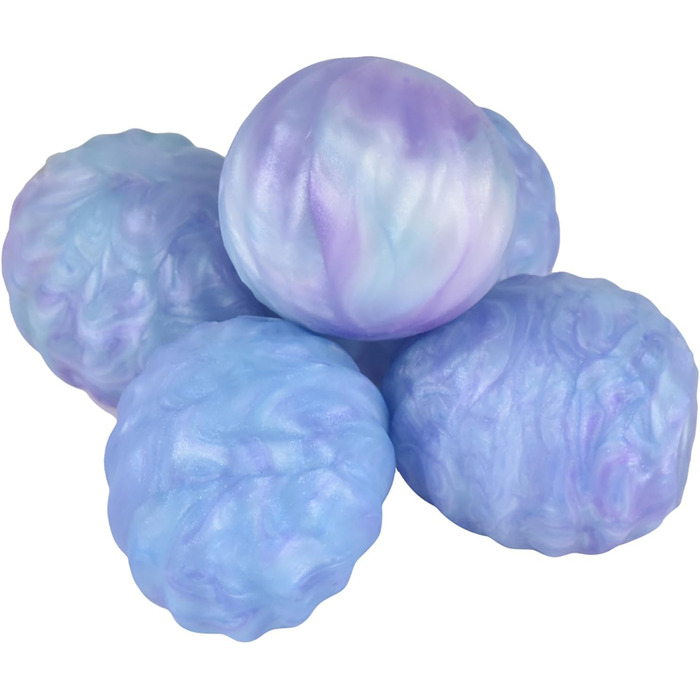 Анальні кульки з рідкого платиновиго силікону HXLXW для стимуляції G-точки та розширення анусу (3 шт.)