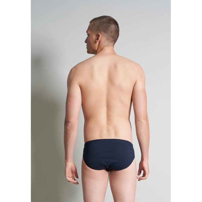 Труси чоловічі Götzburg без шва, бавовна, 10 шт. в упаковці, чорний та блакитний мікс (L)