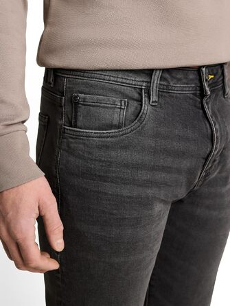 Чоловічі джинси Tom Tailor TTJOSH Regular Slim, темно-сірі (Dark Stone Grey), розмір 38W/32L