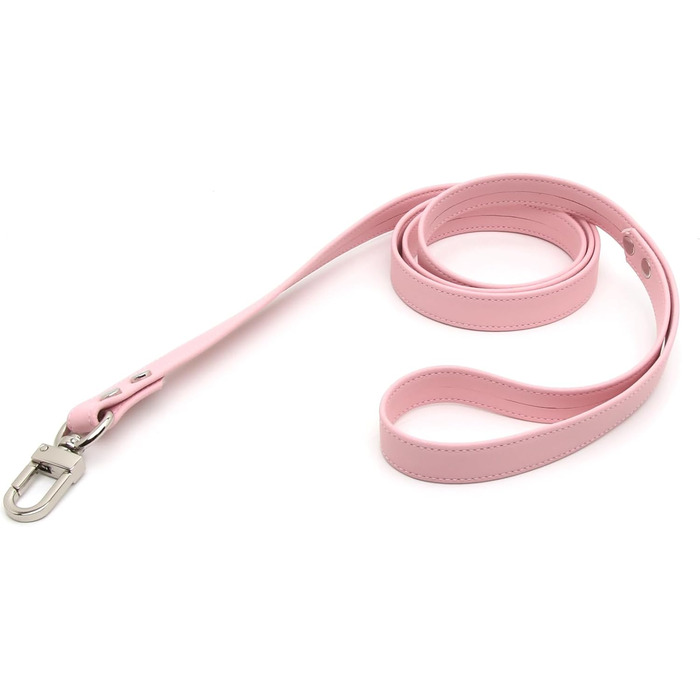 Чокер з кільцем Lalatia для жінок, рожевий, зі штучної шкіри, з шнурком, срібло