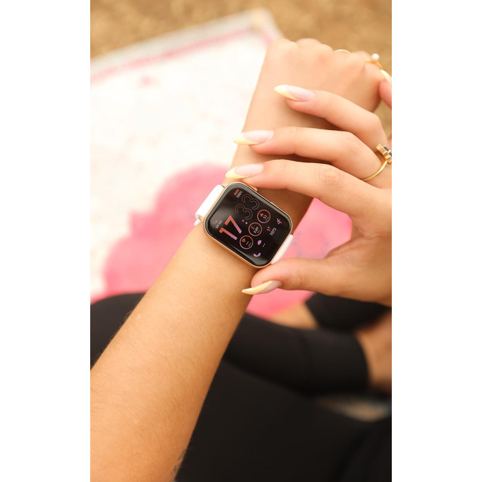 Смарт-годинник Ice-Watch Ice fit RT 3.0 Rose-Gold Nude для жінок, силіконовий ремінець, 1.75