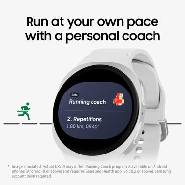 Смарт-годинник Samsung Galaxy Watch8 40mm Graphite (Графітовий), Bluetooth