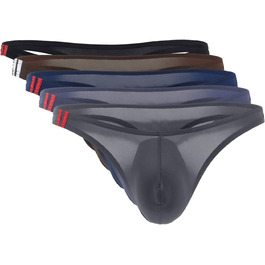 Танга чоловічі Panegy з тонкого льону, низька посадка, 3/4/5 шт. в упаковці, XL, багато кольорів