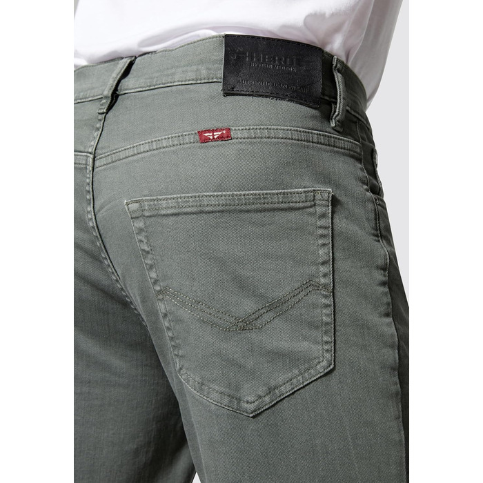 Чоловічі джинси Hero by John Edoox Denver Straight Fit, 5 кишень, прямий крій, колір Green Lake (38W / 30L)