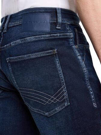 Чоловічі джинси Tom Tailor TTJOSH Regular Slim темно-синього кольору (31W / 34L)