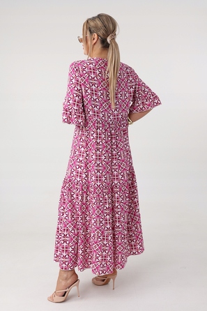 Сукня FEMIMODA в стилі бохо maxi для роботи, розмір 44/46