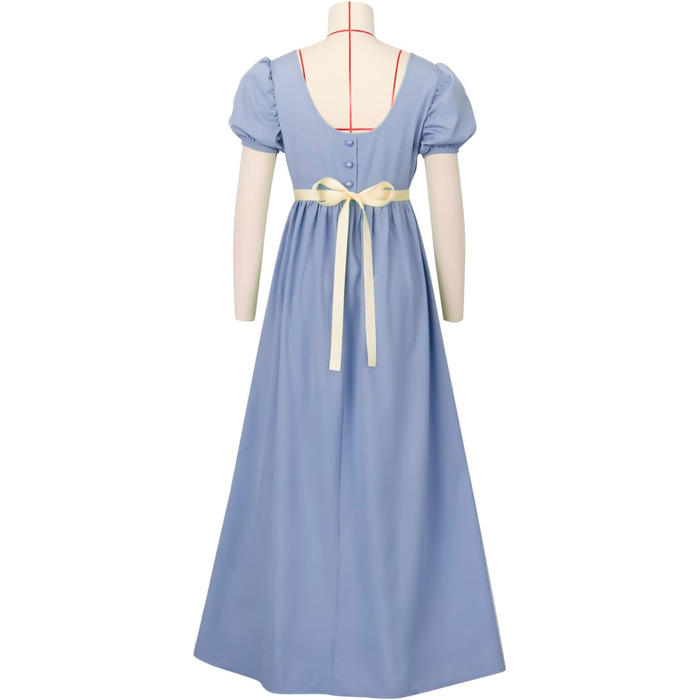 Футболка жіноча Damen Claic Empire-Taille 3XL блакитна світла (1 шт.)