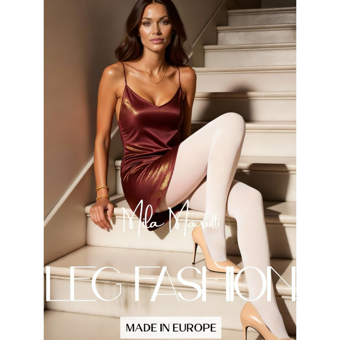 Шосткові панчохи під гетр для жінок (L, білий/розкішний сад)