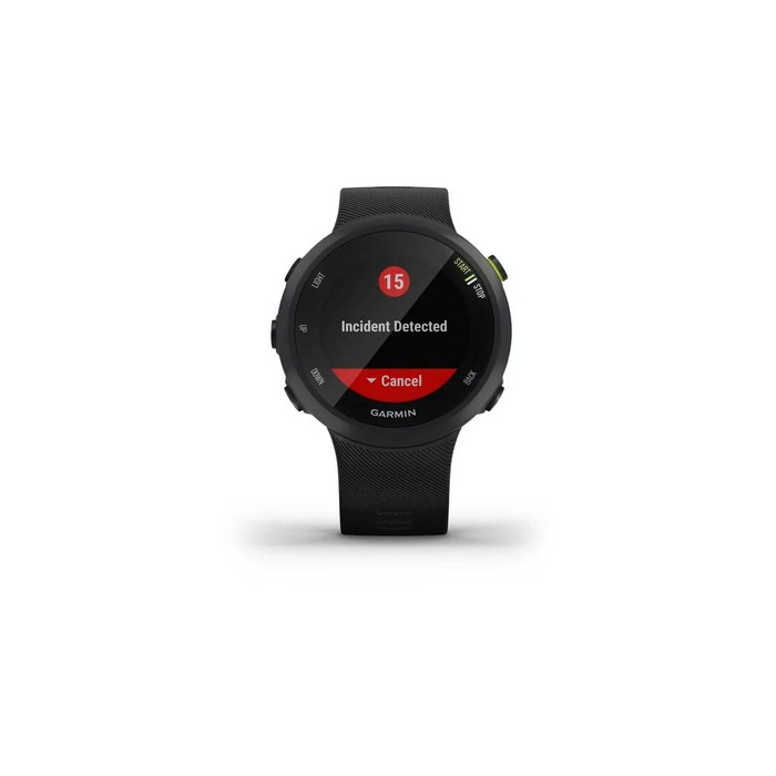 Спортивний GPS-годинник Garmin Forerunner 45 для бігу, фітнес-трекер з вимірюванням пульсу та планами тренувань (Чорний, Medium)