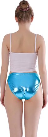 Kepblom жіночий сліп повного покриття (S, бірюзовий/подорож, однотонний (Getaway Solids))