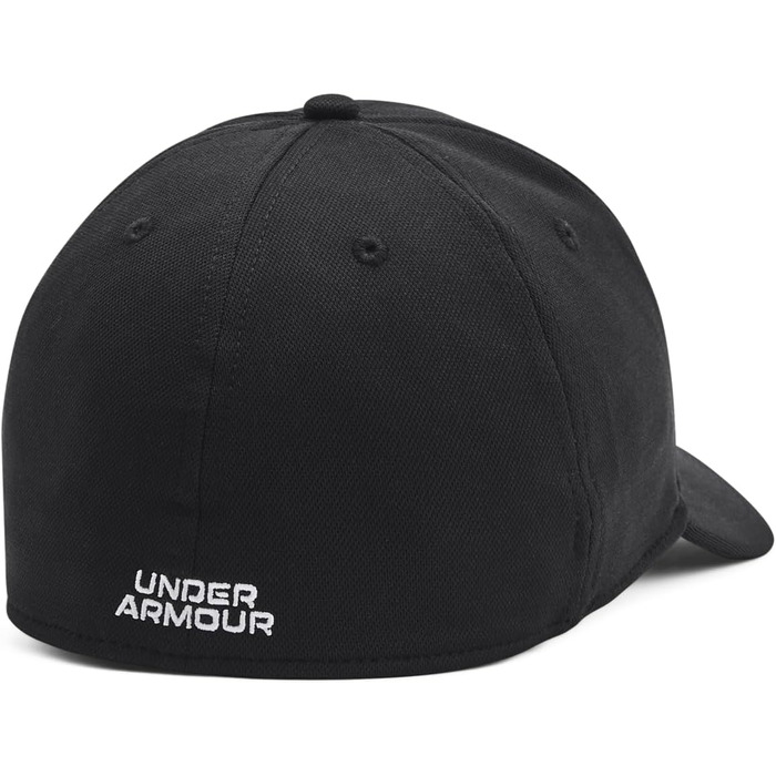 Дитяча кепка Under Armour Blitzing ADJ (розмір M-L), чорно-біла