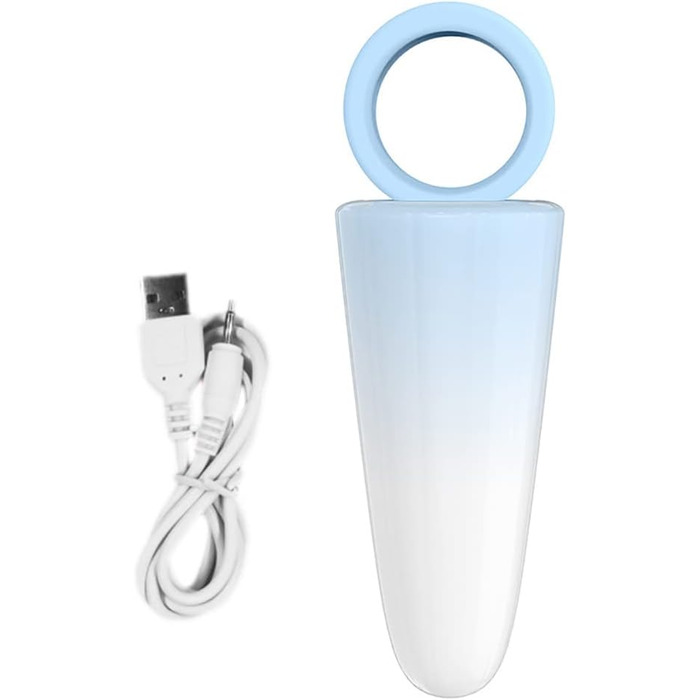 Віброяйце NAIXBTY для жінок: масажер для вагіни та ануса, вібраційний масаж, сексуальні іграшки для пар (блакитний)