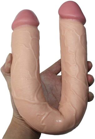Двосторонній дилда Zooma з реалістичного силікону, ультра-довгий, для жінок та чоловіків