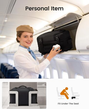 Дорожній рюкзак LOVEVOOK для ручної поклажі Ryanair 40x30x20 см, сумка для ноутбука в літак для жінок та чоловіків, сірий