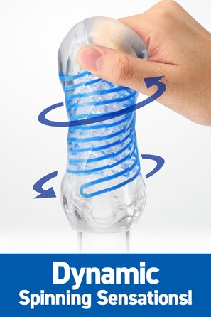 TENGA SPINNER DX 01 Drops - Масажер для чоловіків з реалістичною текстурою - TENGA