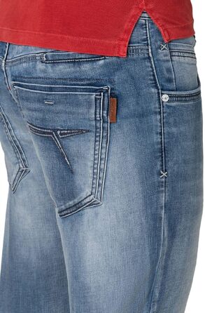 Чоловічі джинси Timezone Slim Jeans Regular Gerrittz, Antique Blue Wash, розмір 31W/32L