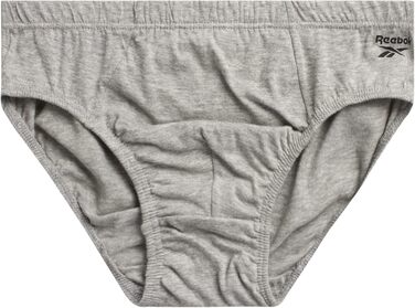 Труси чоловічі Reebok (10 шт.) Low Rise з контурним кишеньком, M, чорний/сірий