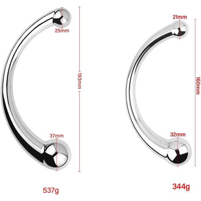 Двосторонній дилда Yasexx з G-точкою для вагінального масажу та анального використання - стимулятор простати, для жінок та чоловіків
