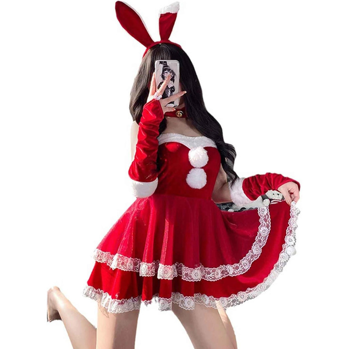 Жіноча святкова білизна: боді, піжама, babydoll, нічна сорочка. Ідеально на День святого Валентина та Різдво. Однорозмірний комплект