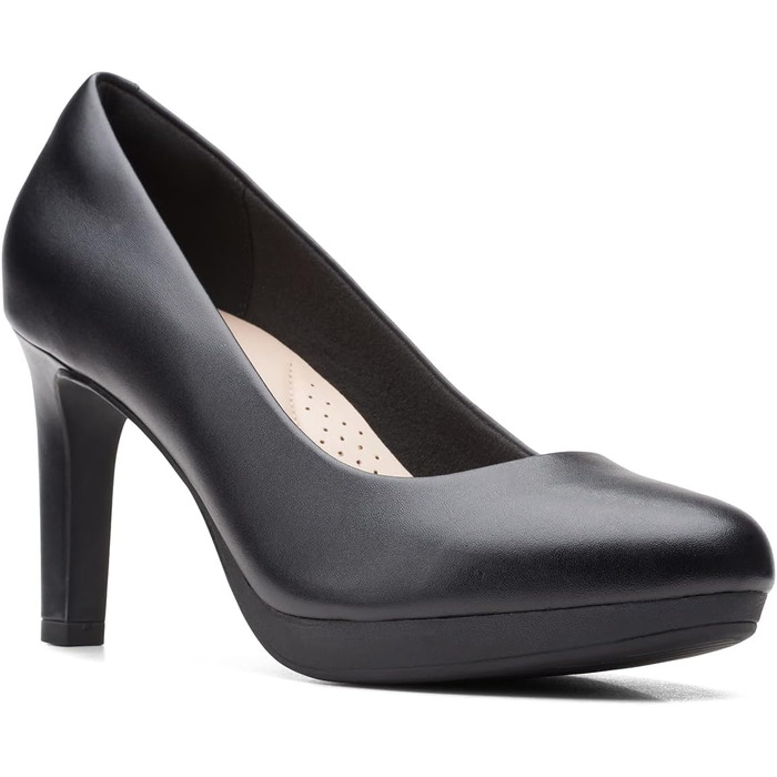 Жіночі туфлі-човники Clarks Ambyr Joy, шкіряні, чорні, розмір 39 EU