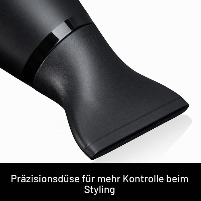 Професійний іонний фен ghd air для швидкого сушіння волосся, чорний (Set Black)